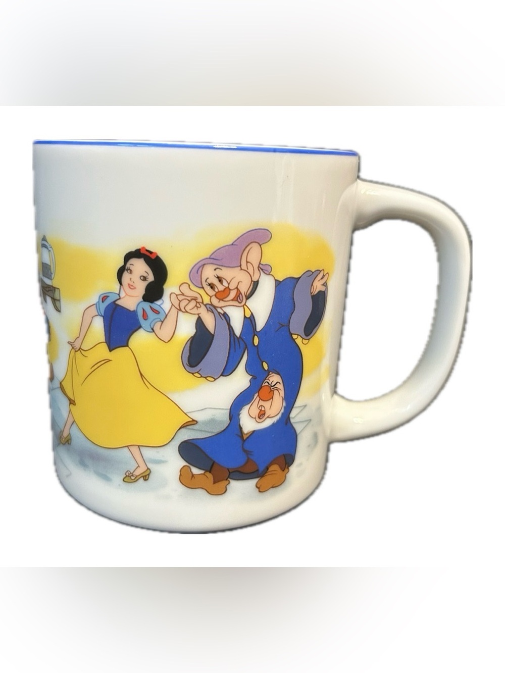 VTG Snow White And The Seven Dwarfs Disney Mug. 1970s-80s.